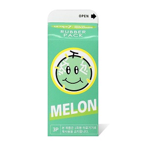 나가니시 멜론 쥬스 미니팩 우유각 휴대용 콘돔 - 초박형 3P 콘돔쇼핑