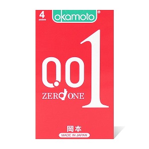 오카모토 001 제로원 폴리우레탄 신소재 콘돔 - 초박형 4P 콘돔쇼핑